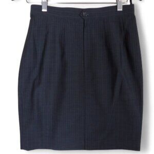 Youngor Gray Pinstripe Lined  Pencil Skirt‎ | medium
